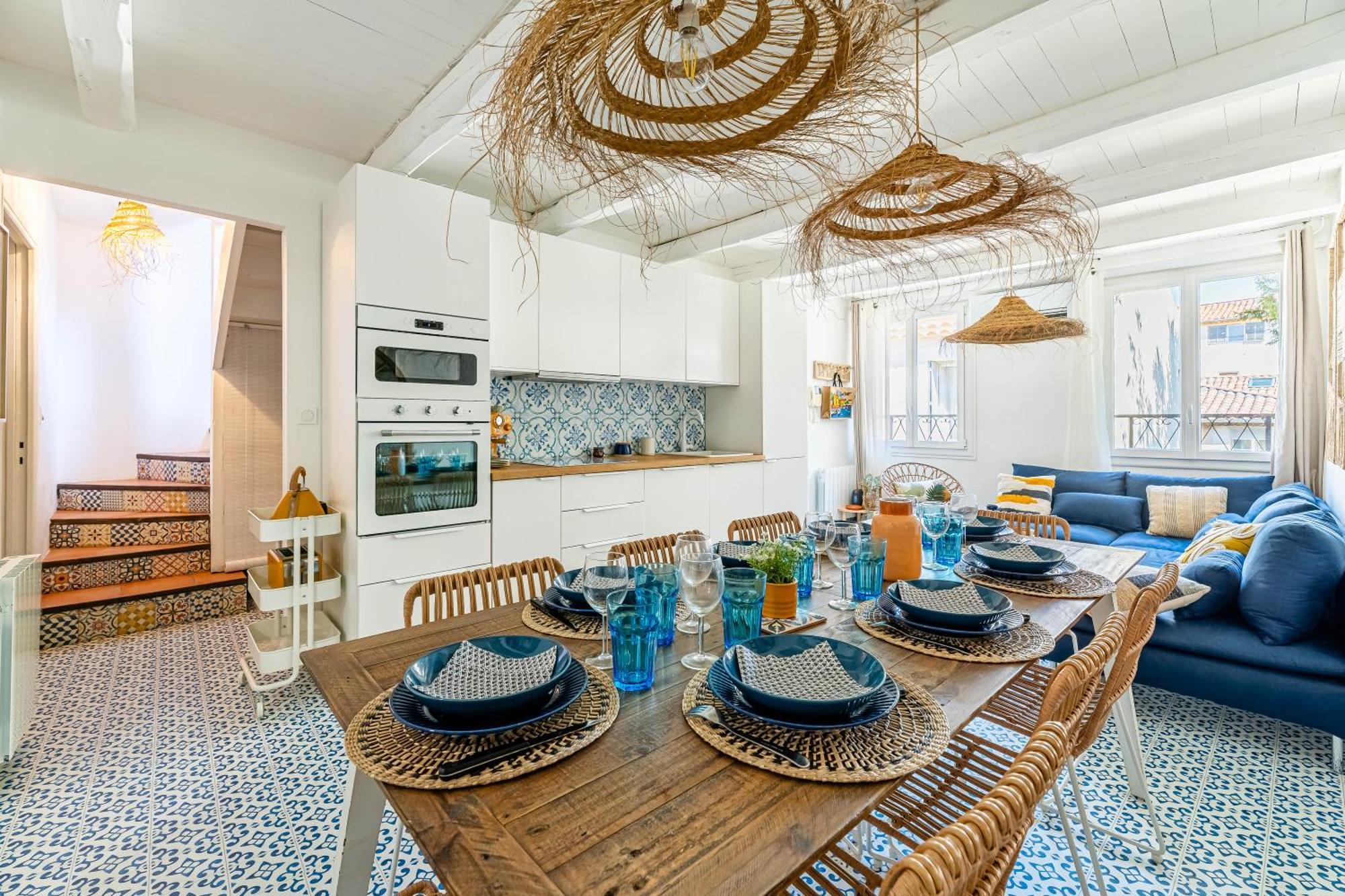 Casa Azul - Magnifique Duplex Coeur Historique 4 Chambres Avec Terrasse Vue Mer Λα Σιοτά Εξωτερικό φωτογραφία